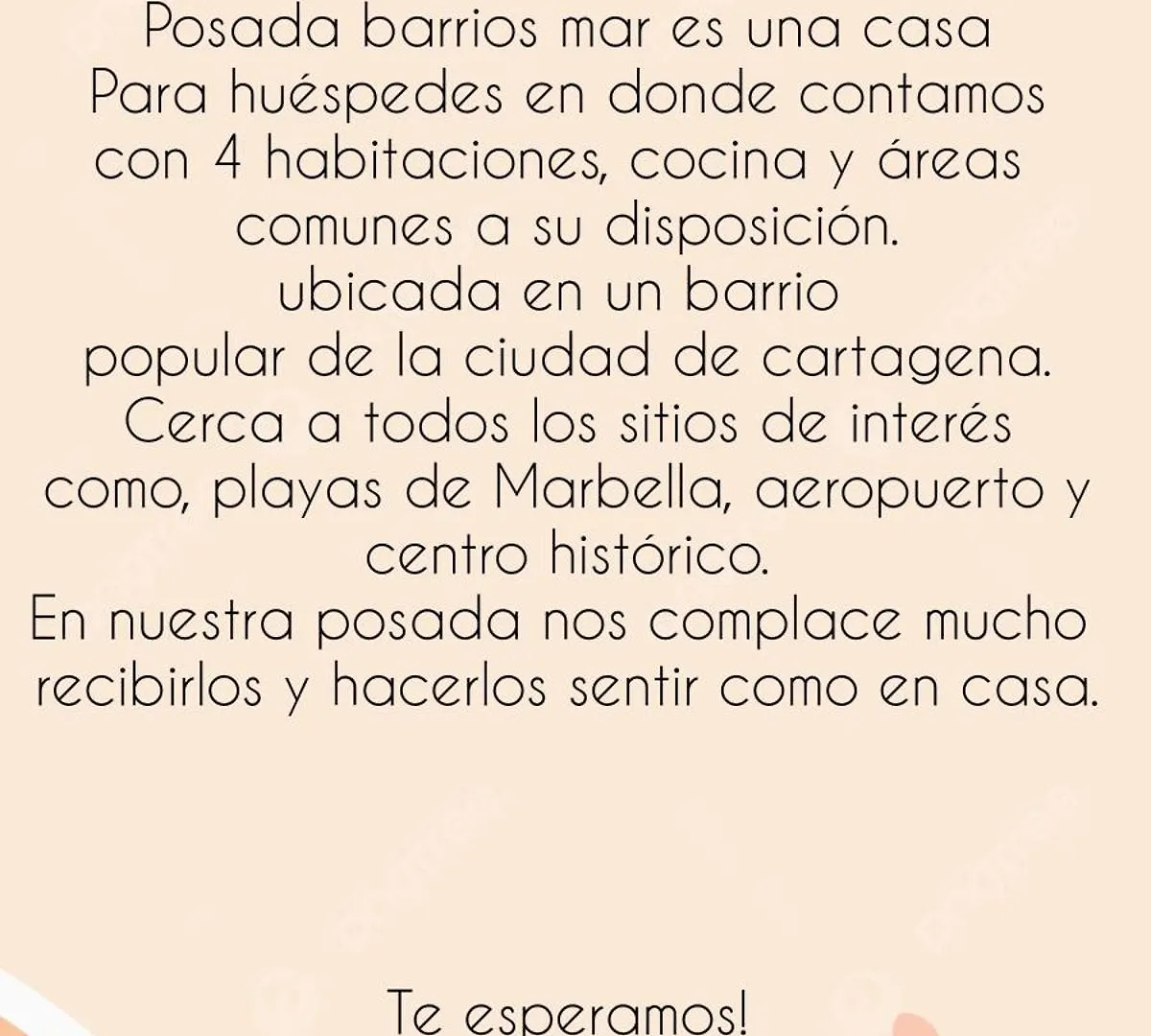 Posada Barrios Mar Cartagena Guest house